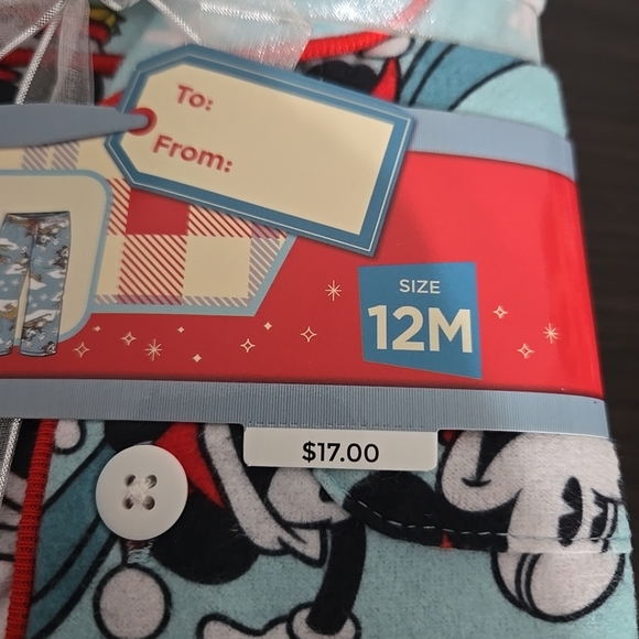 Disney 100 Mickey Mouse & Friends 2pc Pajama Set Size 12M NWT - Picture 3 of 6